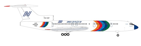 Tupolev Tu154M Aeronica Momotombo YN-CBT 573207