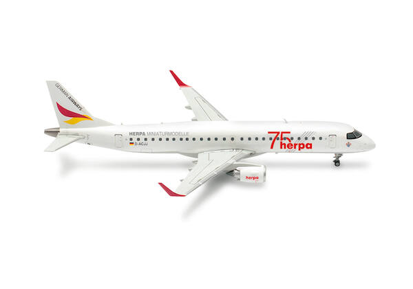 Embraer E190 German Airways "Herpa 75 Years" D-ACJJ  573221