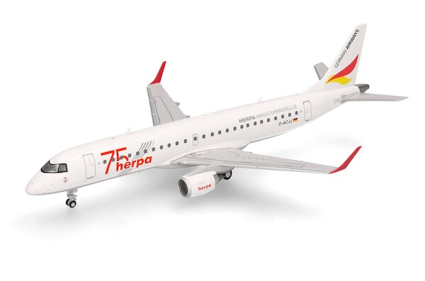 Embraer E190 German Airways "Herpa 75 Years" D-ACJJ 573221