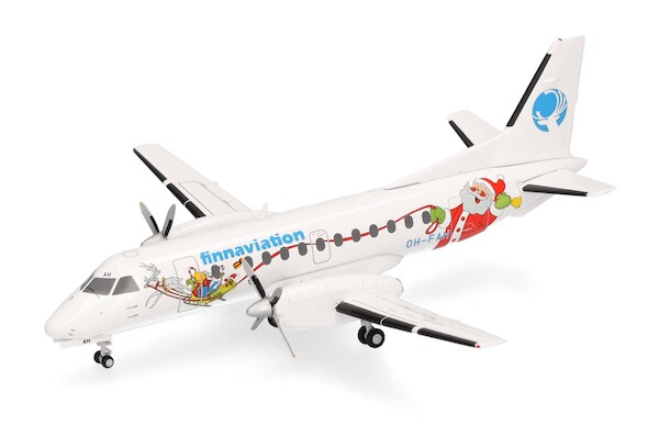 Saab 340 Finnaviation Santa / X-mas OH-FAH 573245