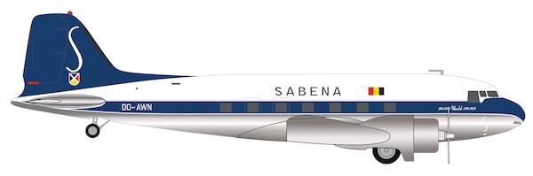 Douglas DC3 Sabena OO-AWN  573399