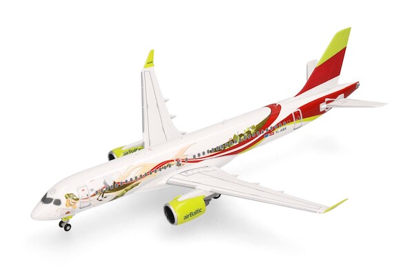 Airbus A220-300 airBaltic 50th A220 YL-ABX  573535