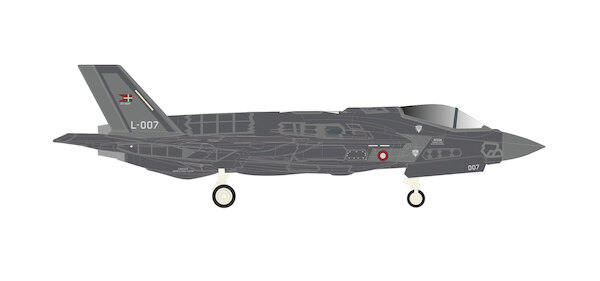 F35A Lightning II Royal Danish Air Force Eskadrille 727, Skrydstrup AB - L-007 573603