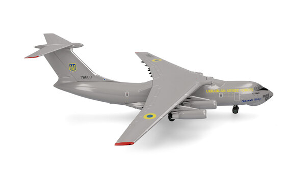 Ilyushin IL76 Ukrainian Air Force 25th Transport Aviation Brigade 76683 573610