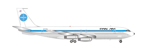 Boeing 707-320 Pan Am "Jet Clipper Fleetwing" N717PA 573696