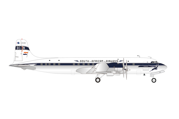 Douglas DC7B South African Airways "Dromedaris" ZS-DKD 574006