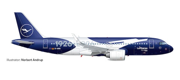 Airbus A320neo Lufthansa 100 years D-AING  574105