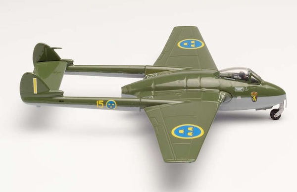 De Havilland Vampire J 28B R.oyal Swedish AF F15 Hälsinge AF Wings 580625