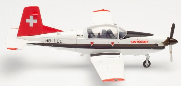 Pilatus PC7 Turbo Trainer Swissair (Schweizerische Luftverkersschule) HB-HOQ 580656
