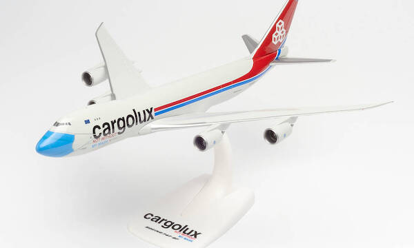 Boeing 747-8F Cargolux Not without my mask LX-VCF 613118