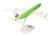 Boeing 707-300 Braniff solid lime green N7097 614009
