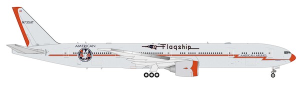 Boeing 777-300ER American Airlines Flagship Heritage N735AT  614986