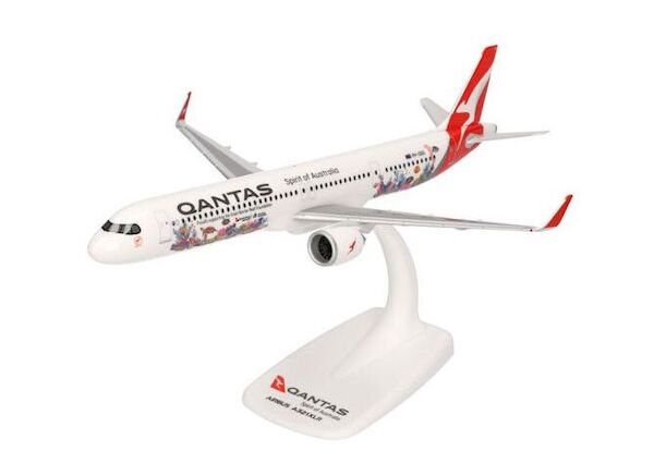 Airbus A321XLR Qantas Great Barrier Reef livery Coral Sea VH-OGG 615020