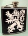 Stainless steel Hip Flask Czech lion 020