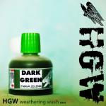 Dark Green Weathering wash HGW-GREEN