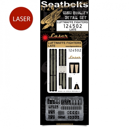 Luftwaffe Fighter Seatbelt set (late)  HGW124502