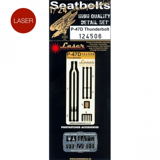 P47D Thunderbolt Seatbelts (Kinetic) HGW124506