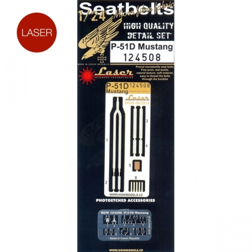 P51D Mustang Seatbelts HGW124508