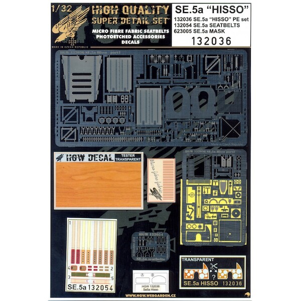 Se5a Superset PE set + decals HGW132036