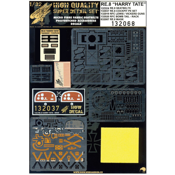 RE.8 Harry Tate Super Detail set (Wingnuts) HGW132068