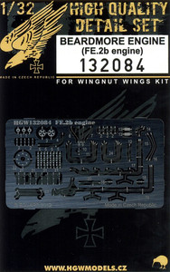 Beardmore engine details (Fe2B) (Wingnut) HGW132084