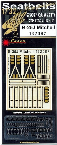 B25J Mitchell Seatbelt set Laser cut  HGW132087