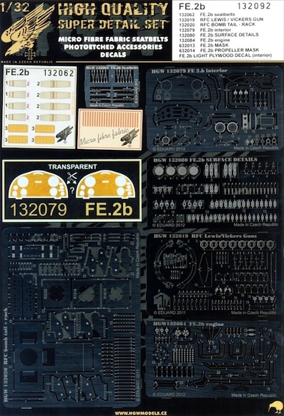 Fe2B Super detail set (Wingnut)  HGW132092