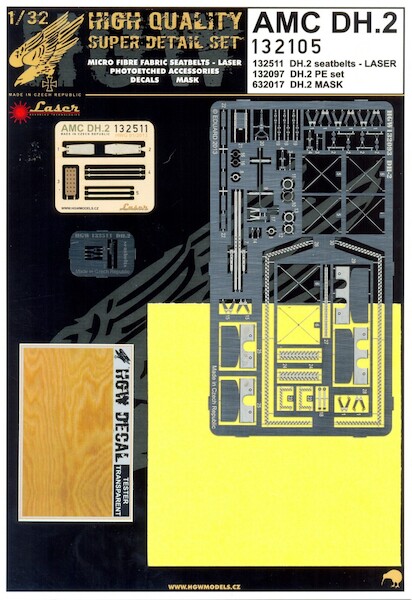 AMC DH2 super detail set (Wingnut) HGW132105