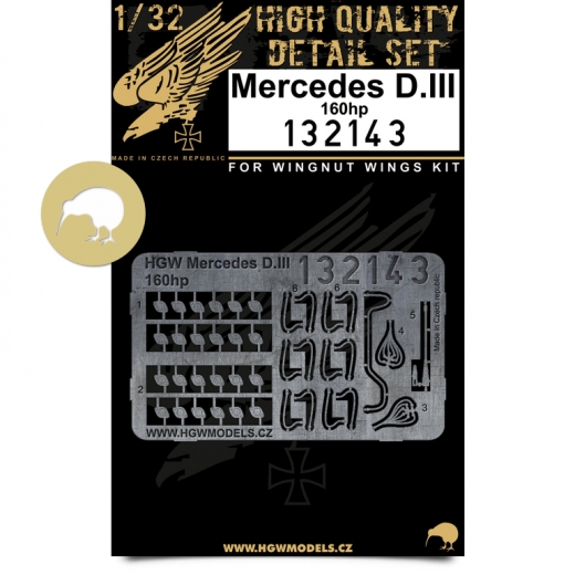 Mercedes DIII Engine Detail set (WNW) HGW132143