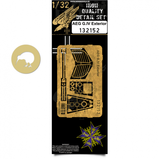 AEG G.IV Exterior Detail set (Wingnut Wings) HGW132152