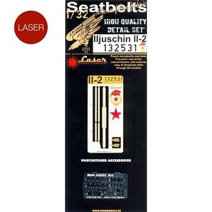 Ilyushin IL2 Pilot seat belts (Hobby Boss)  HGW132531