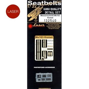 Messerschmitt Me163 Komet seat belts (Meng) HGW132540