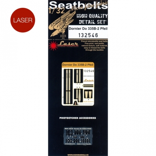 Dornier Do335 seat belts (Hong Kong Models)  HGW132546