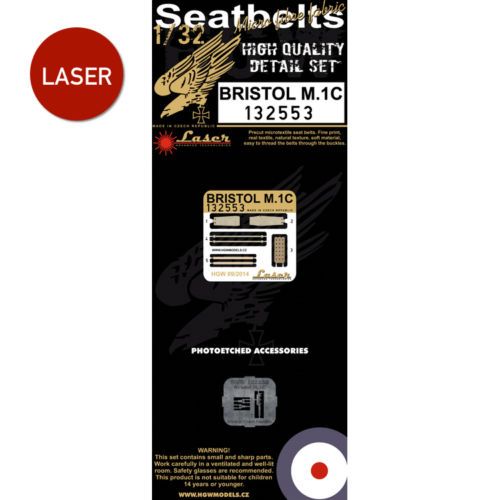 Bristol M1 Seatbelts (Special Hobby)  HGW132553