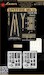 Supermarine Spitfire MK1a Seatbelts and Buckles.(Kotare) HGW132639