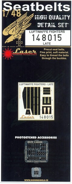 WWII Luftwaffe fighter Late Seatbelts and Buckles HGW148015