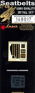 Messerschmitt Bf109E Seatbelts and Buckles HGW148017