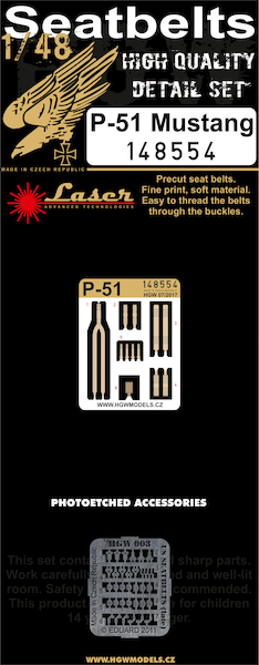 P51D Mustang seatbelt and buckles HGW148554