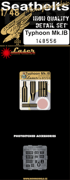 Typhoon MK1b seatbelt and buckles  HGW148556