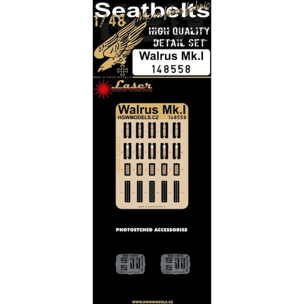 Walrus MKI seatbelt and buckles HGW148558