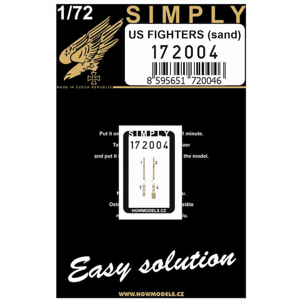 US Fighters Seatbelts and Buckles - Sand- HGW172004