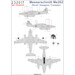 Wet Transfer stencils for Messerschmitt Me262 (Revell, Hasegawa, Trumpeter)  HGW232017