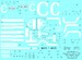 Wet Transfer stencils for Sopwith F1 Camel "Br1" (Wingnut wings) HGW232020