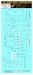 Wet Transfer stencils for Bf109F/G (Hasegawa, Revell) HGW232031