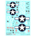 Wet Transfers F4U-1a Corsair "VF17 'Jolly Rogers'" Part 3, Including Stencil data HGW233907
