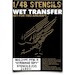 Wet Transfer stencils for Mikoyan MiG21PF, PFM, R. (for 2 Aircraft) HGW248011