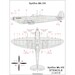 Wet Transfer stencils for Spitfire MKVIII  HGW248018