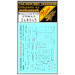 Wet Transfer Decal  stencils for Messerschmitt BF109F (Eduard) HGW248045