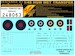 Wet Transfer Decal Stencils and nationality markings for Tempest MKV (Eduard) HGW248063