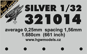 Aircraft Nail set, silver HGW321014